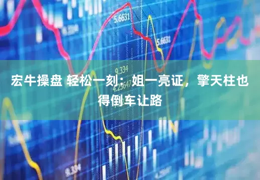 宏牛操盘 轻松一刻：姐一亮证，擎天柱也得倒车让路