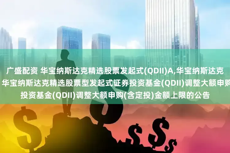广盛配资 华宝纳斯达克精选股票发起式(QDII)A,华宝纳斯达克精选股票发起式(QDII)C: 华宝纳斯达克精选股票型发起式证券投资基金(QDII)调整大额申购(含定投)金额上限的公告