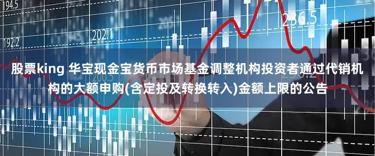 股票king 华宝现金宝货币市场基金调整机构投资者通过代销机构的大额申购(含定投及转换转入)金额上限的公告